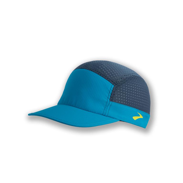 Brooks Propel Mesh Men's Running Hat - Electric Blue/Alpine (72103-ELHD)